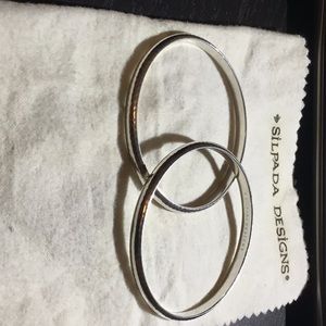 SILPADA- BANGLES sterling silver (ONE)